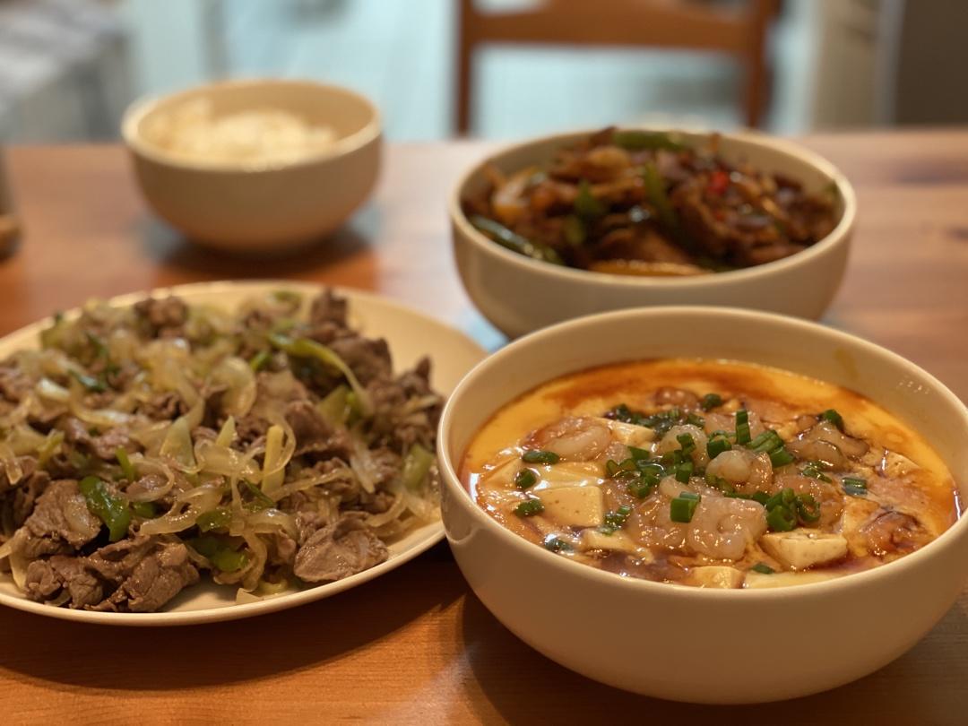 虾仁豆腐蒸水蛋