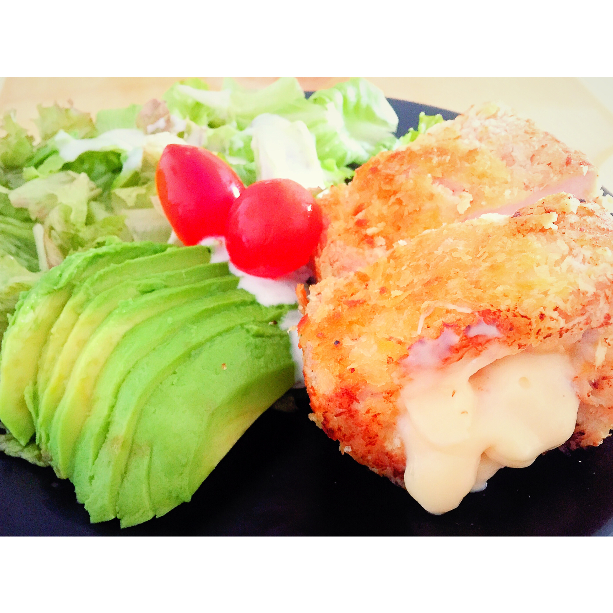 【曼食慢语】爆浆芝心猪排