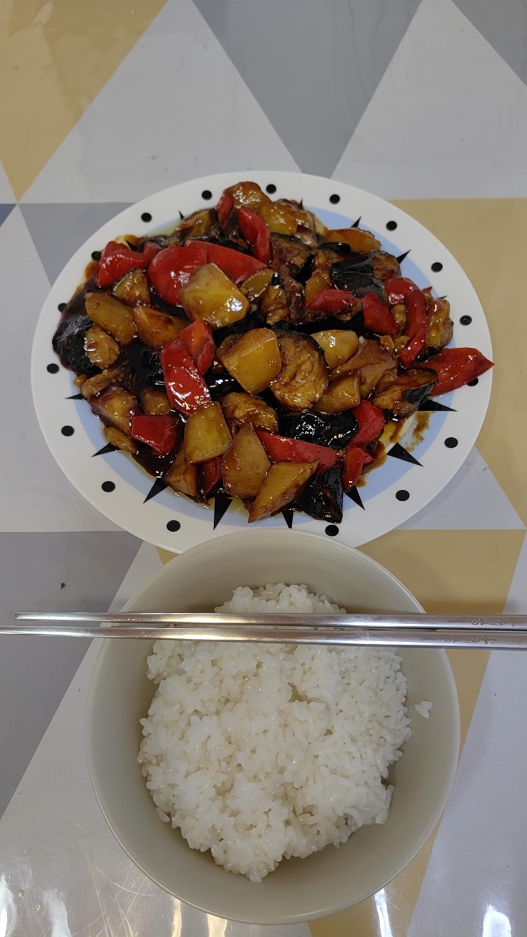 超级下饭的地三鲜