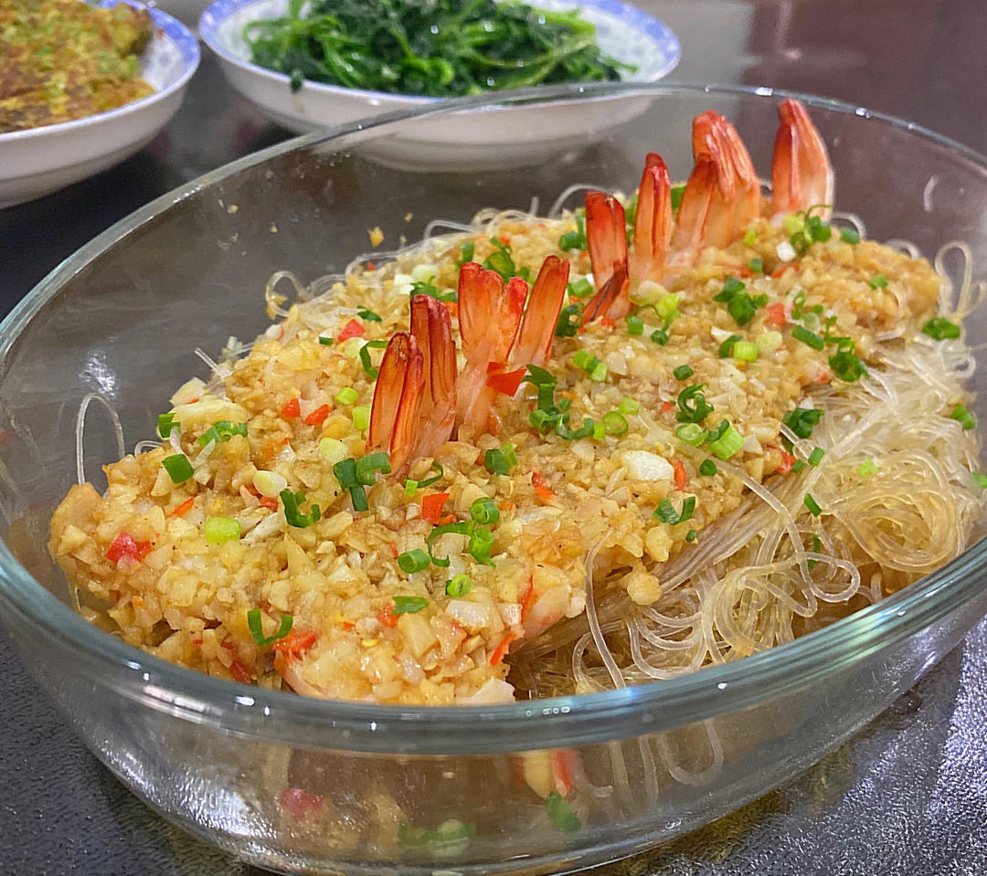 蒜蓉粉丝开背虾