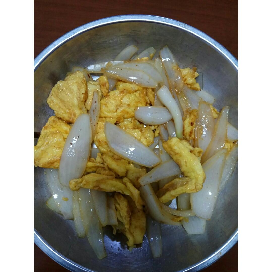 洋葱炒鸡蛋