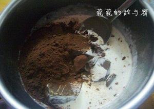 巧克力杯子蛋糕的做法 步骤9