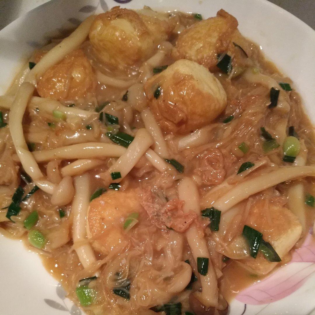 超级下饭菜--金针菇日本豆腐