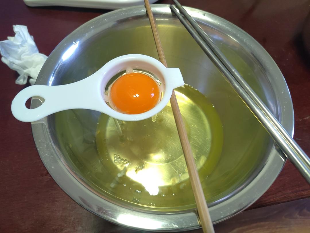 6寸原味戚风蛋糕