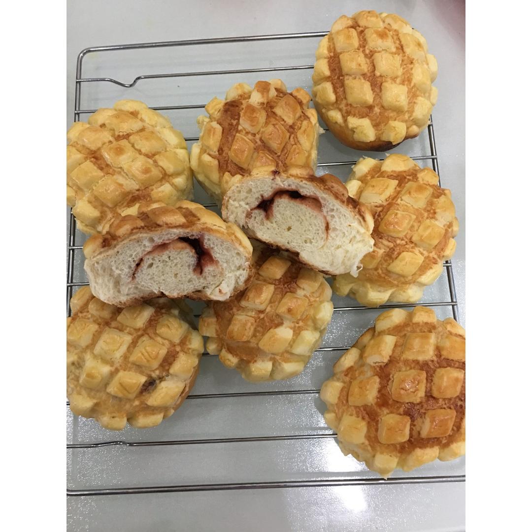奶香菠萝包（0失败的方子）