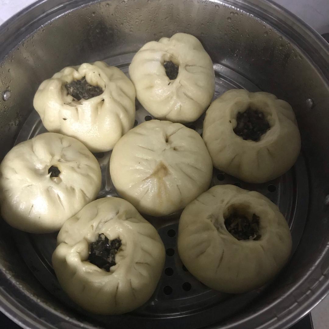 手工包子（肚脐包）