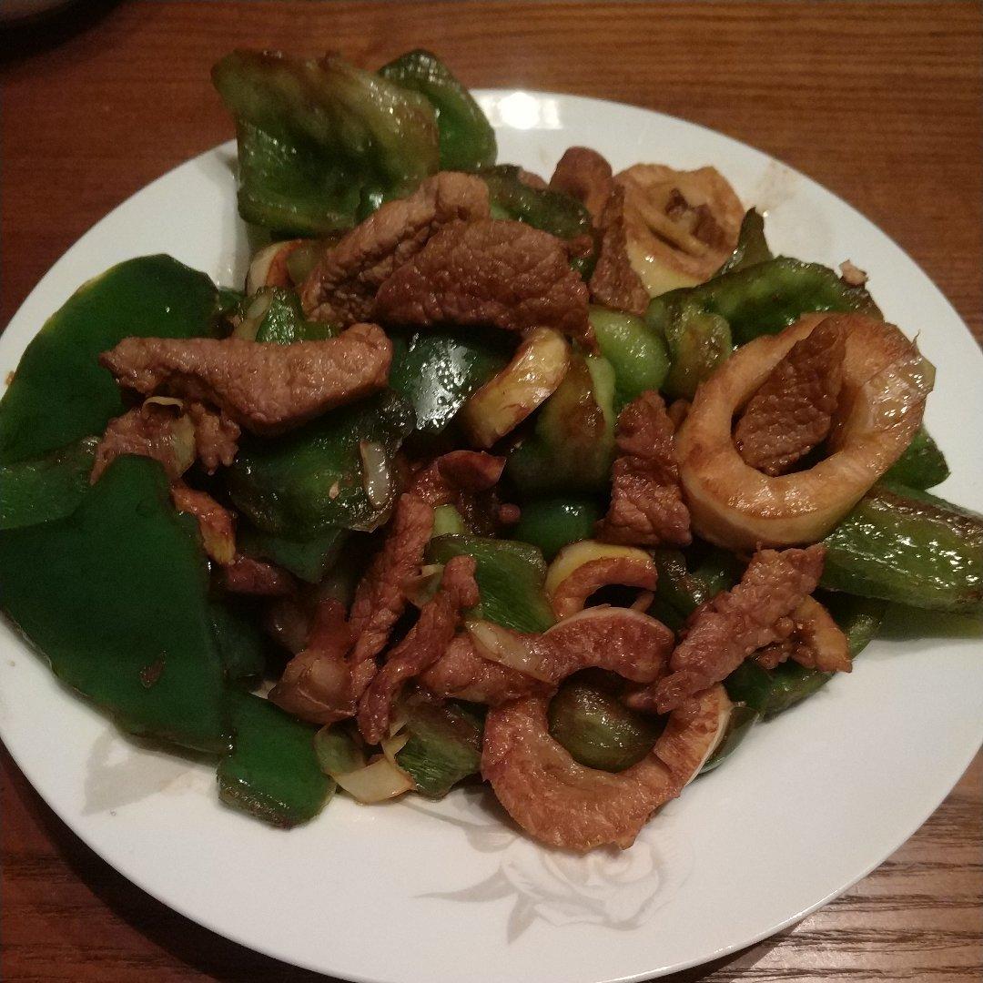 青椒炒肉