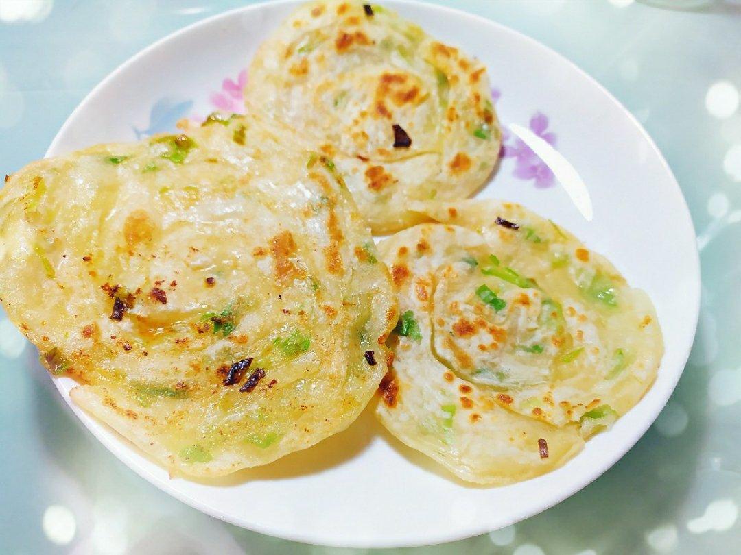 饺子皮葱油饼