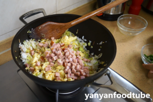 yanyan蛋炒饭 Fried Rice的做法 步骤5