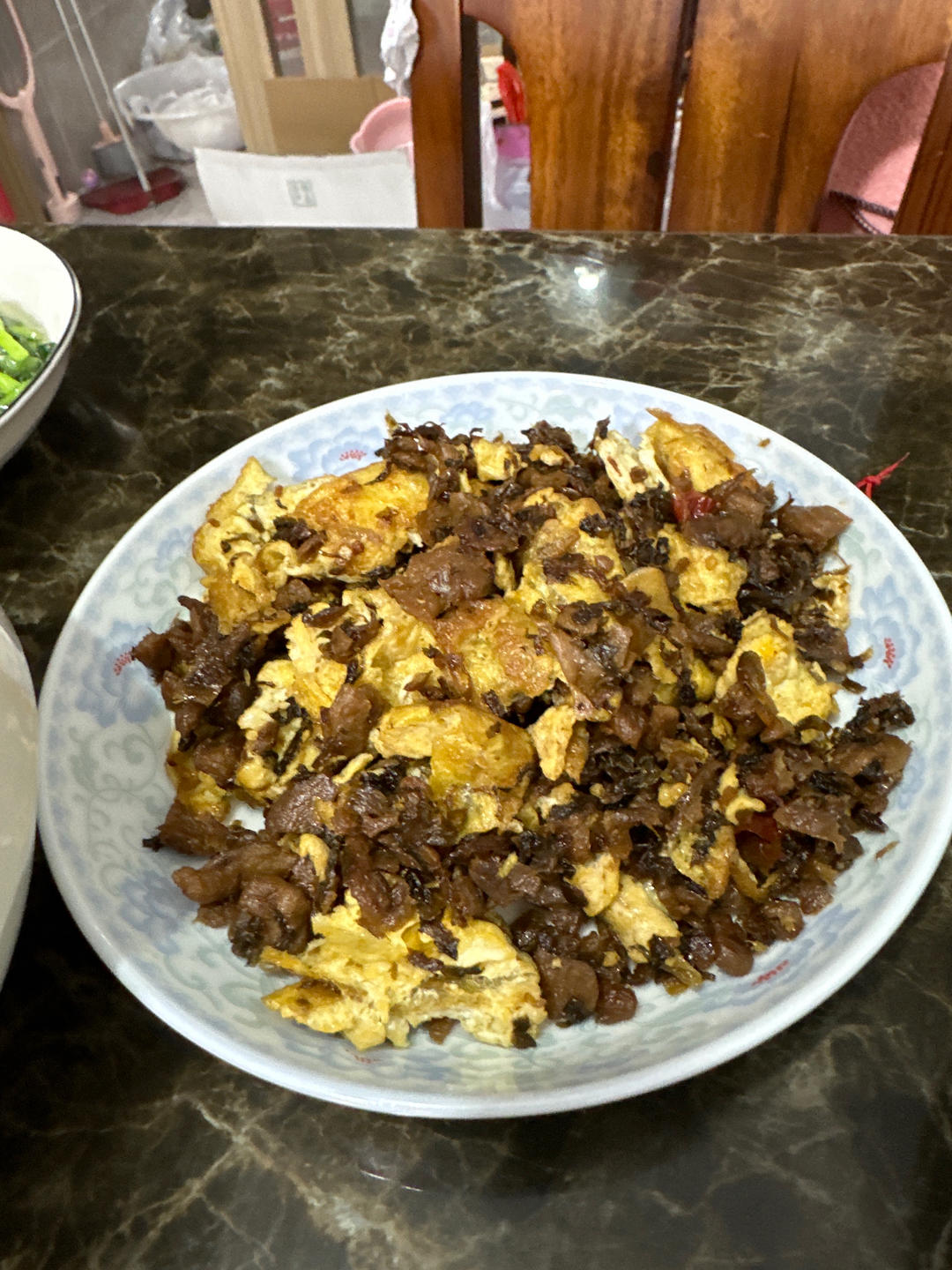 鸡蛋炒外婆菜(下饭菜)