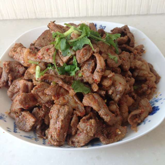 新疆家庭版炒烤肉