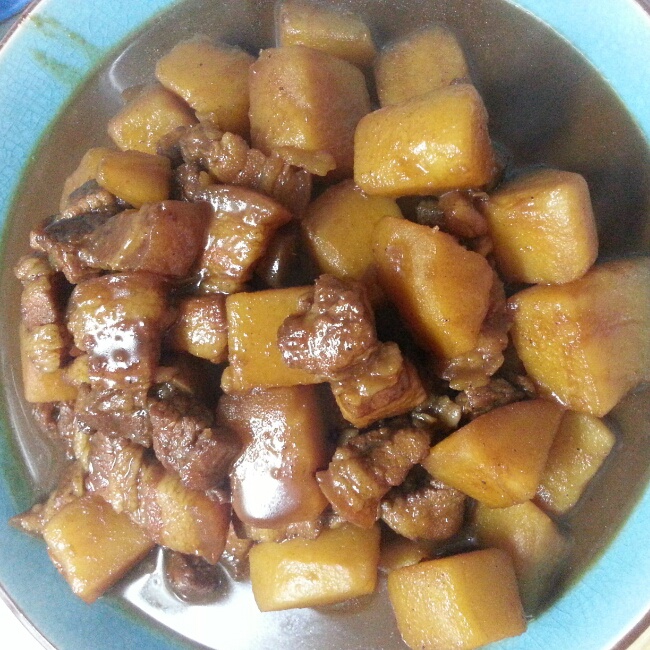 土豆烧肉