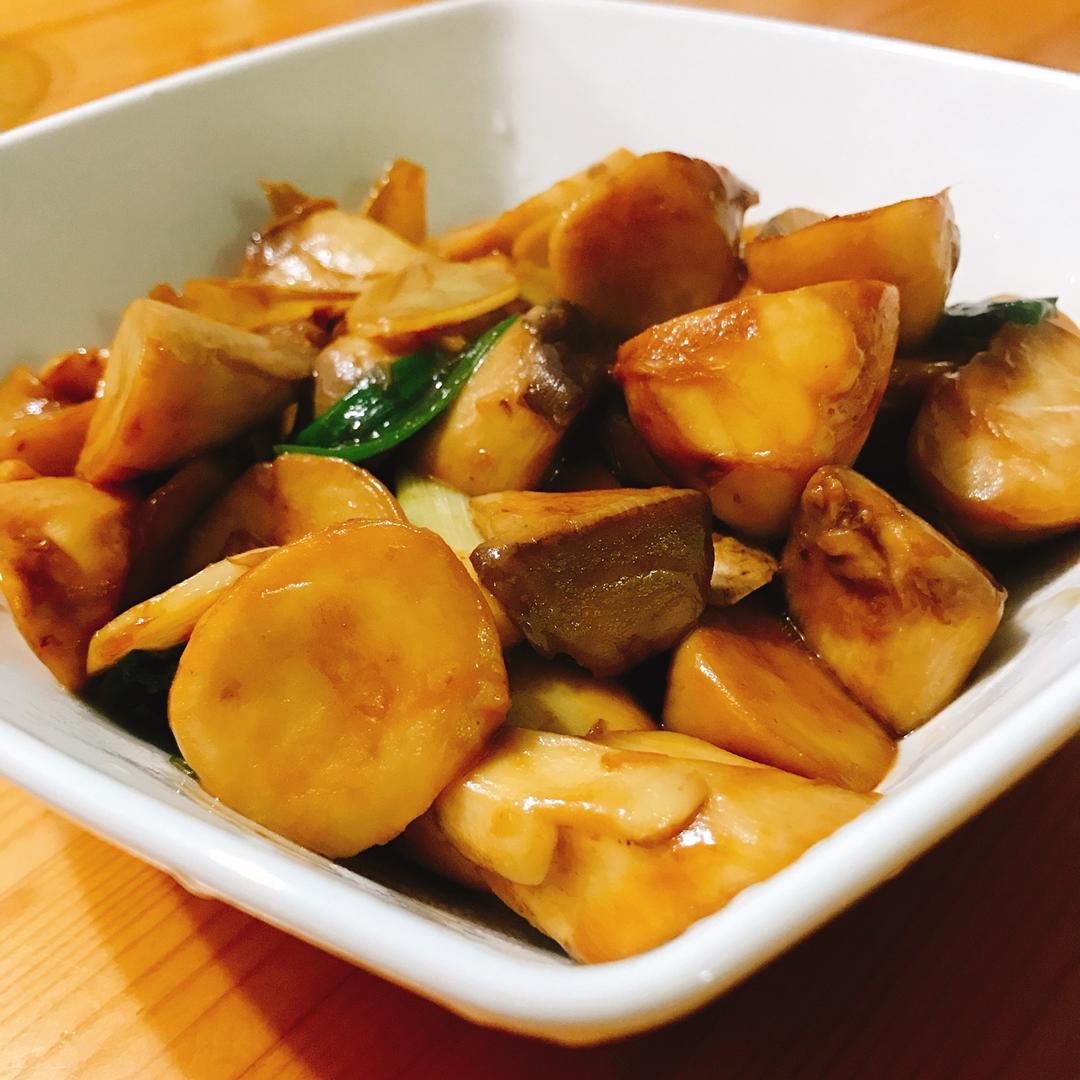三杯杏鲍菇