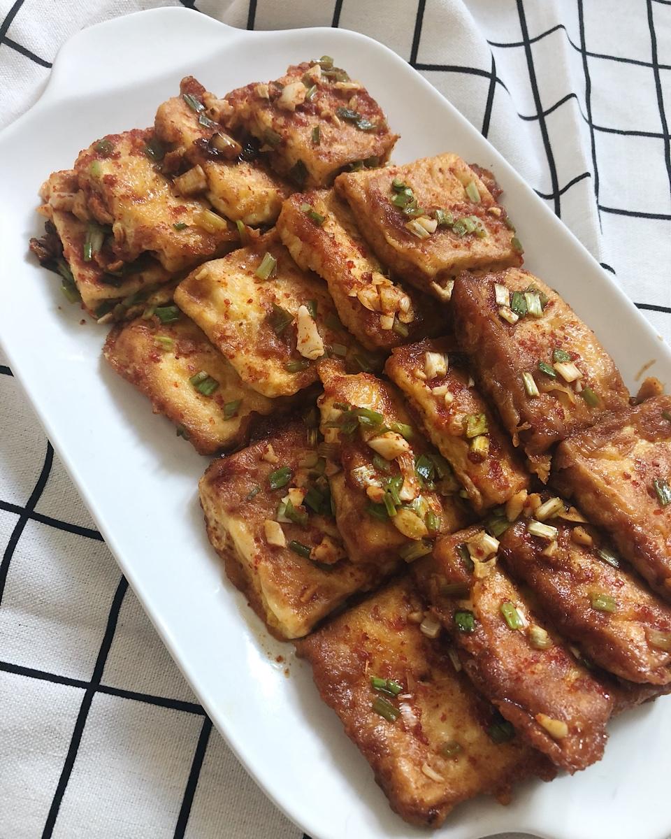 韩式煎豆腐 Side Dish Tofu