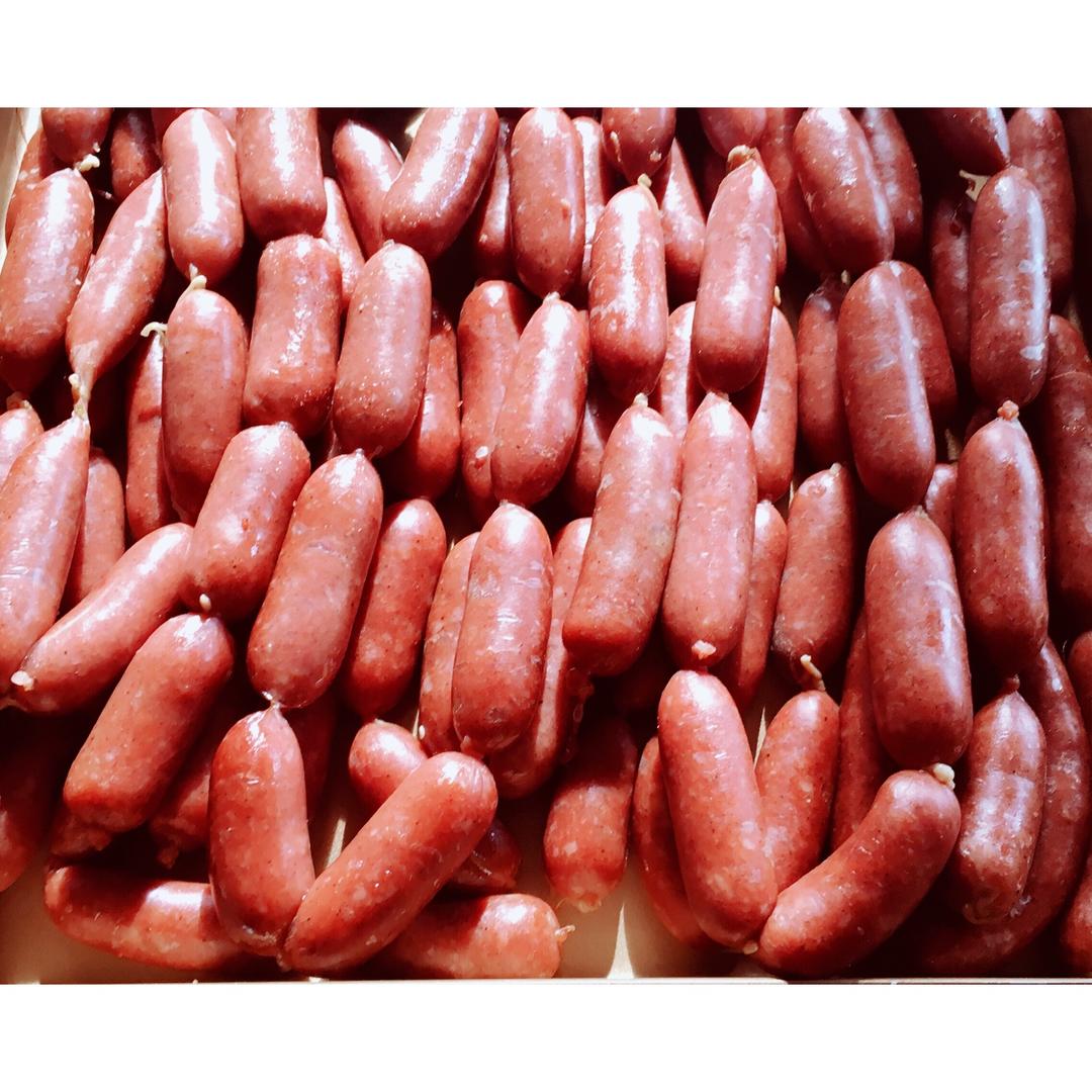 自制脆皮小香肠