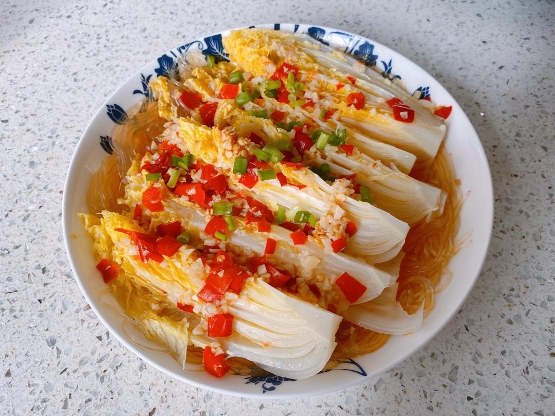 蒜蓉粉丝娃娃菜