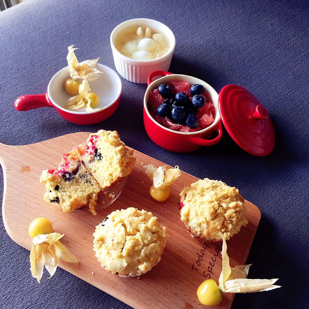 百利甜蓝莓麦芬