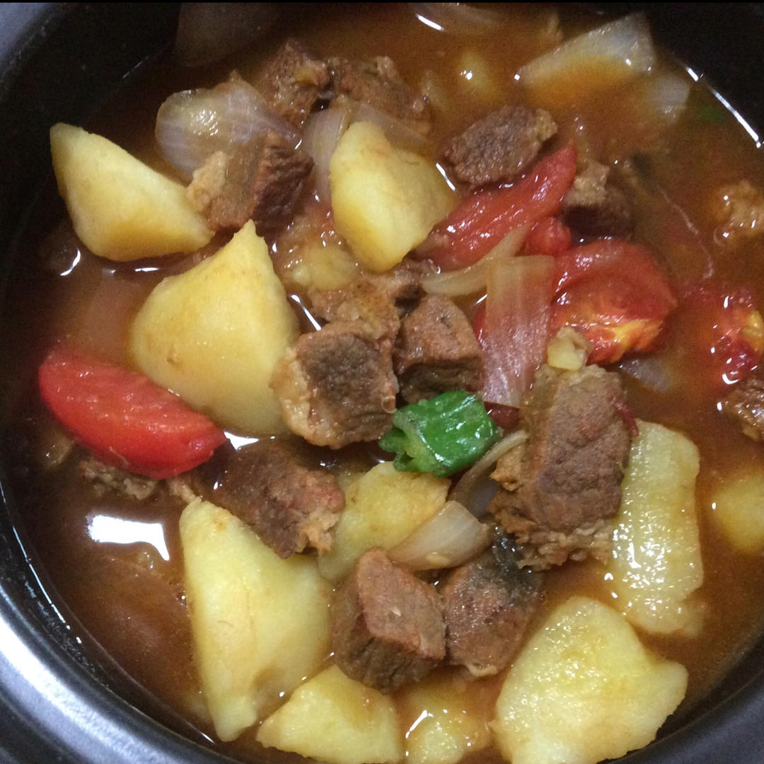土豆炖牛肉