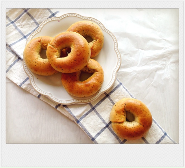 【藤田千秋】牛奶茶贝果