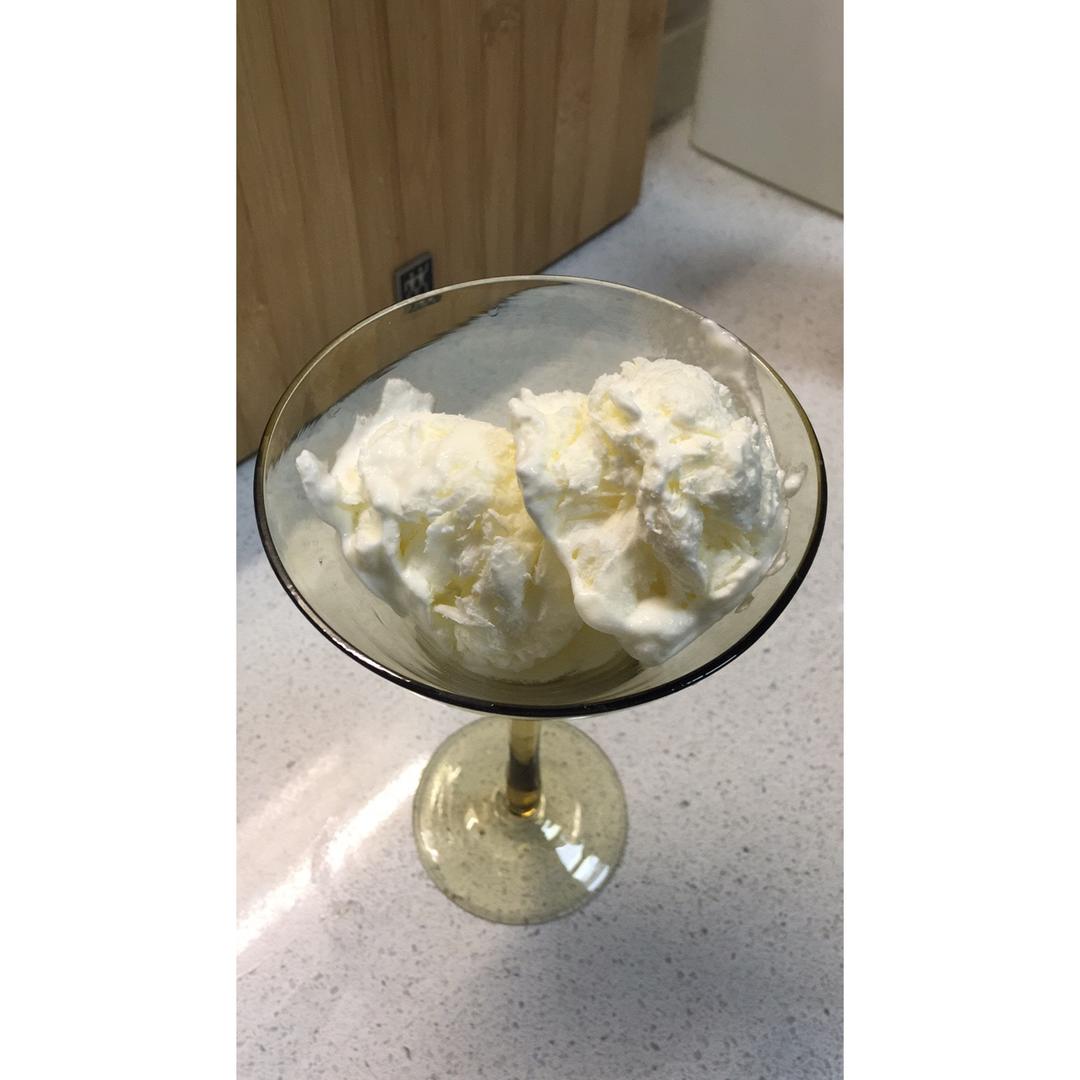 【消耗蛋白】免搅无渣快手蛋清奶油冰激凌