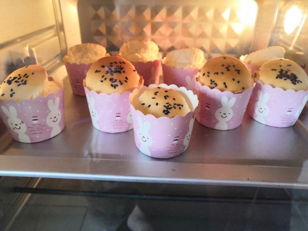 纸杯蛋糕 8寸戚风蛋糕的量