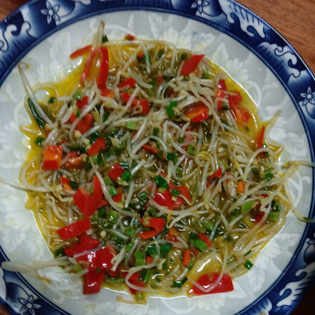 酸辣绿豆芽