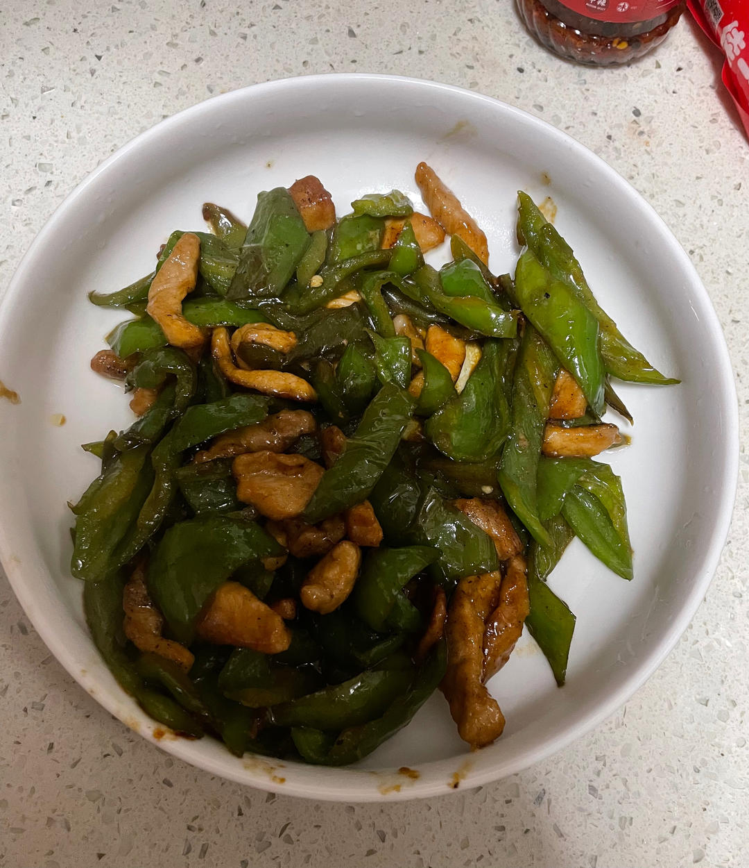堂妈小厨——辣椒炒肉丝