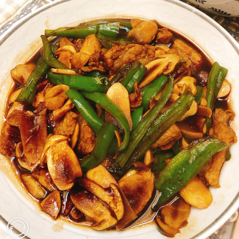 赤松茸炒肉