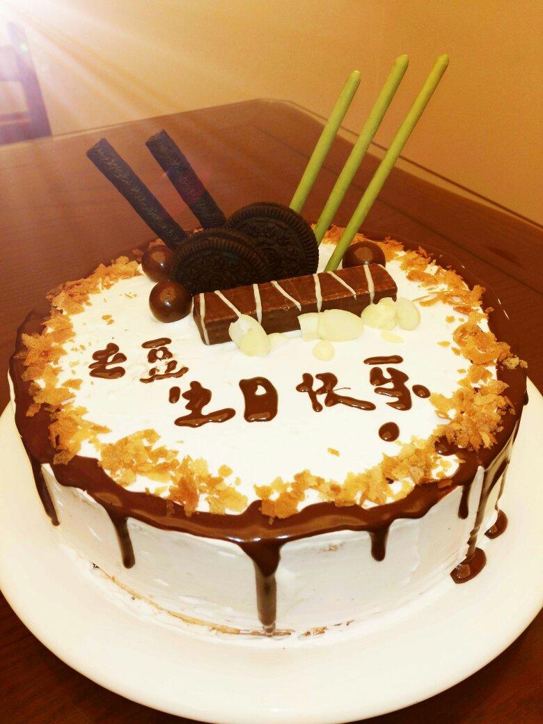 蛋糕淋面之一：甘那许淋面（详细解答淋面太稠的问题）