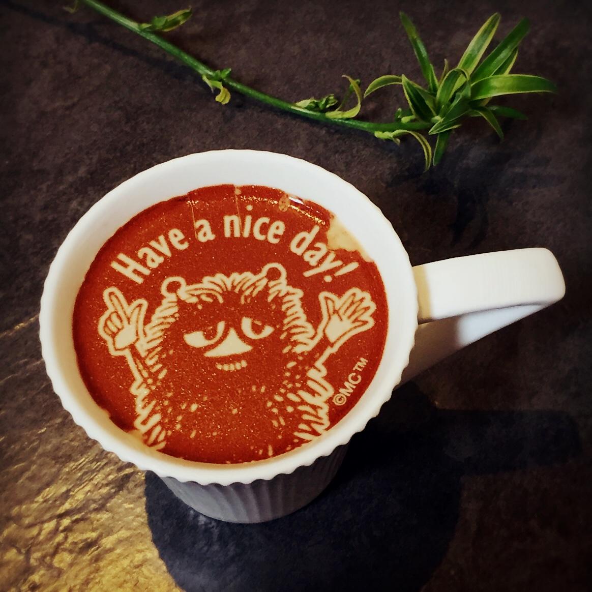 凹造型利器－Moomin姆明咖啡拉花的做法