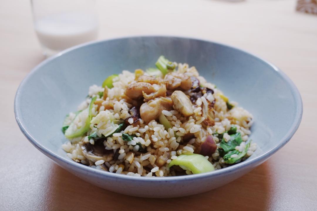 鸡肉鸡蛋炒饭