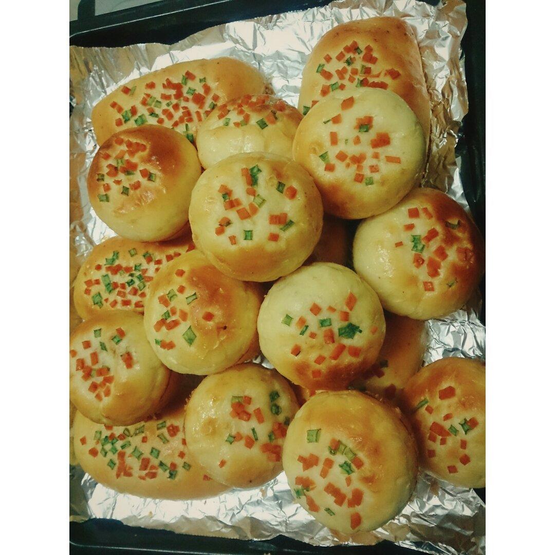 肉松沙拉酱面包（65度汤种）