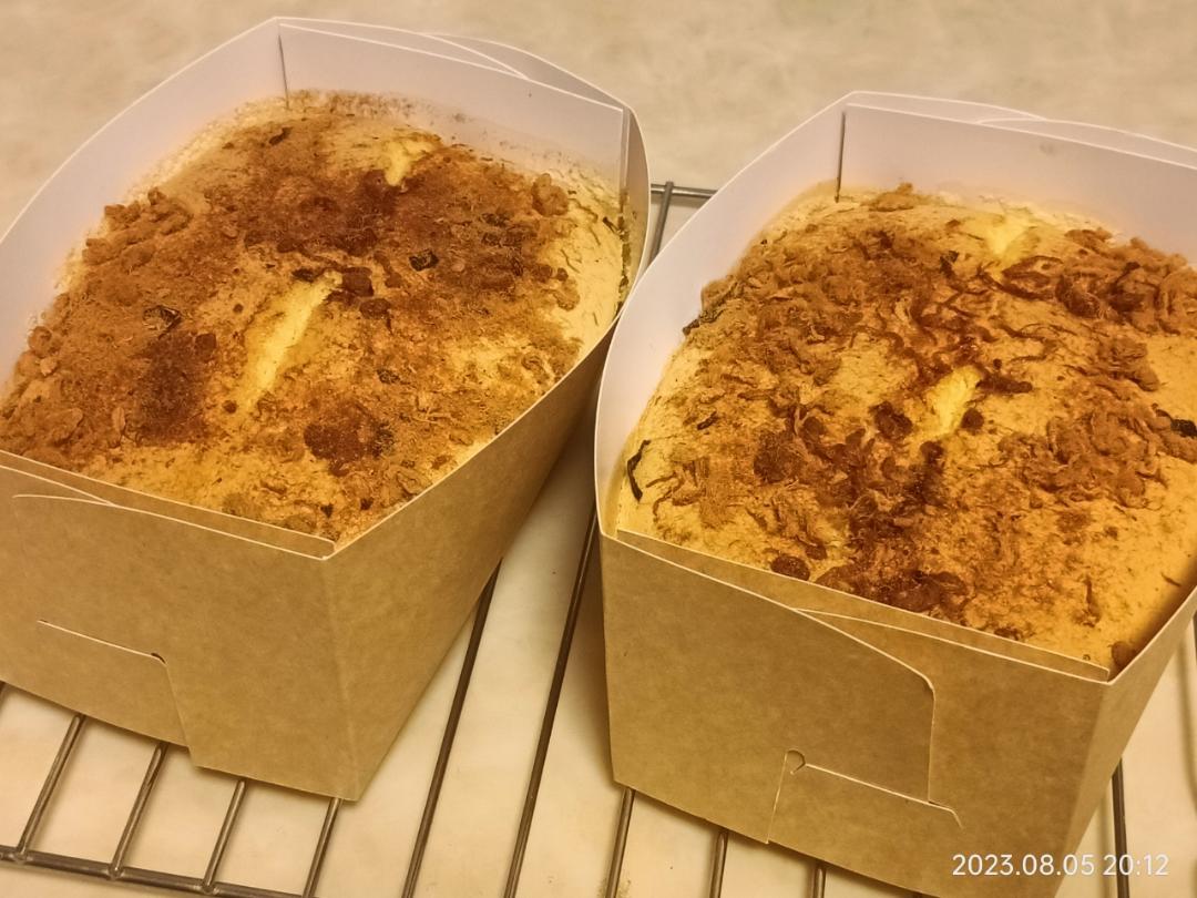 无泡打粉的金枕蛋糕—一次成功零失败