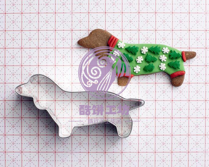 穿毛衣的狗饼干教程 | Doggie Christmas Sweater Cookie Tutorial的做法 步骤10