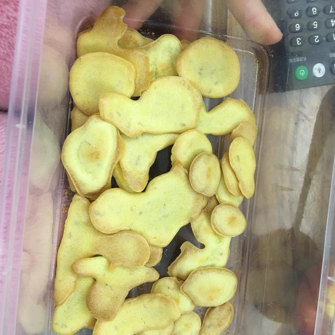 史上最简单的小饼干-鸡蛋芝麻小脆饼（宝宝低糖版）