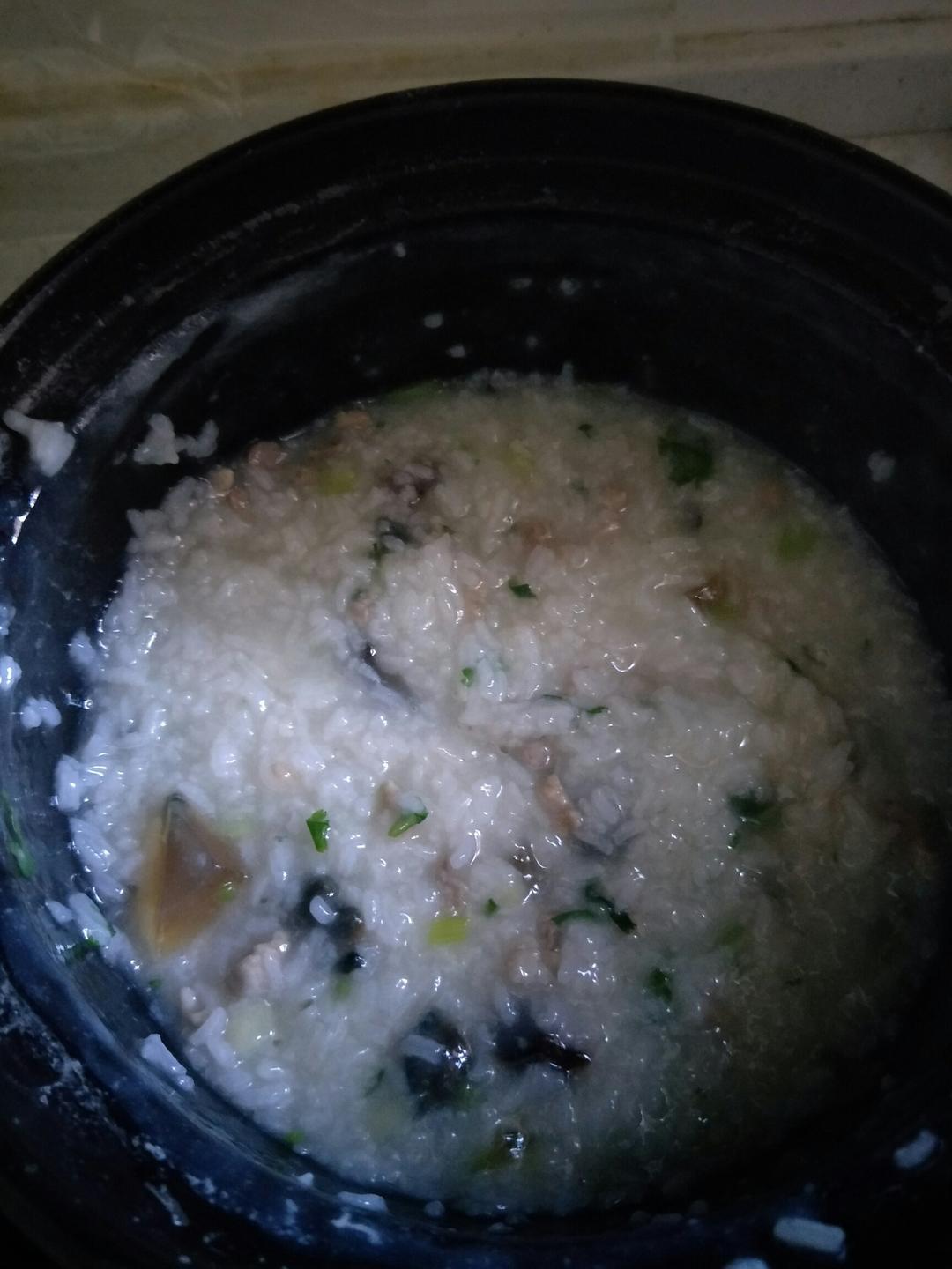 手机用户2190_zlbg做的十五分钟快手之香滑皮蛋瘦肉粥(附五分钟电饭煲