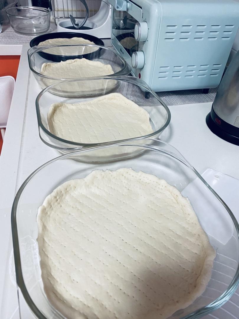 做一张敲好吃的披萨饼底