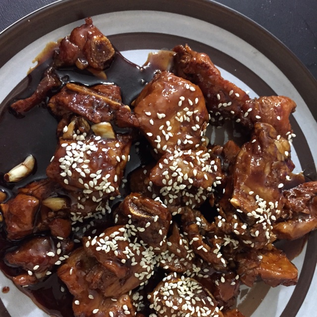 饭扫光糖醋排骨