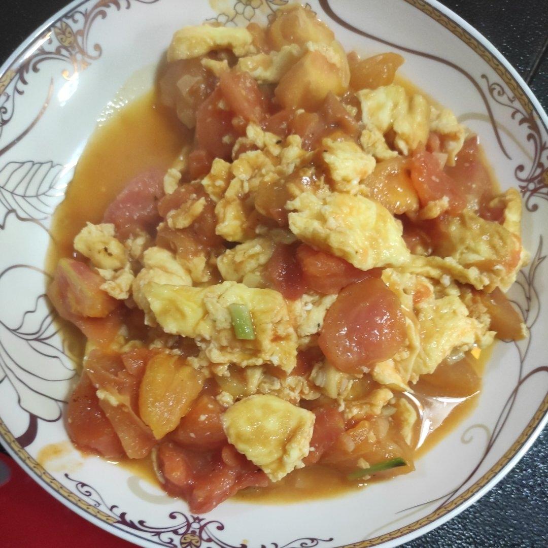 西红柿炒鸡蛋