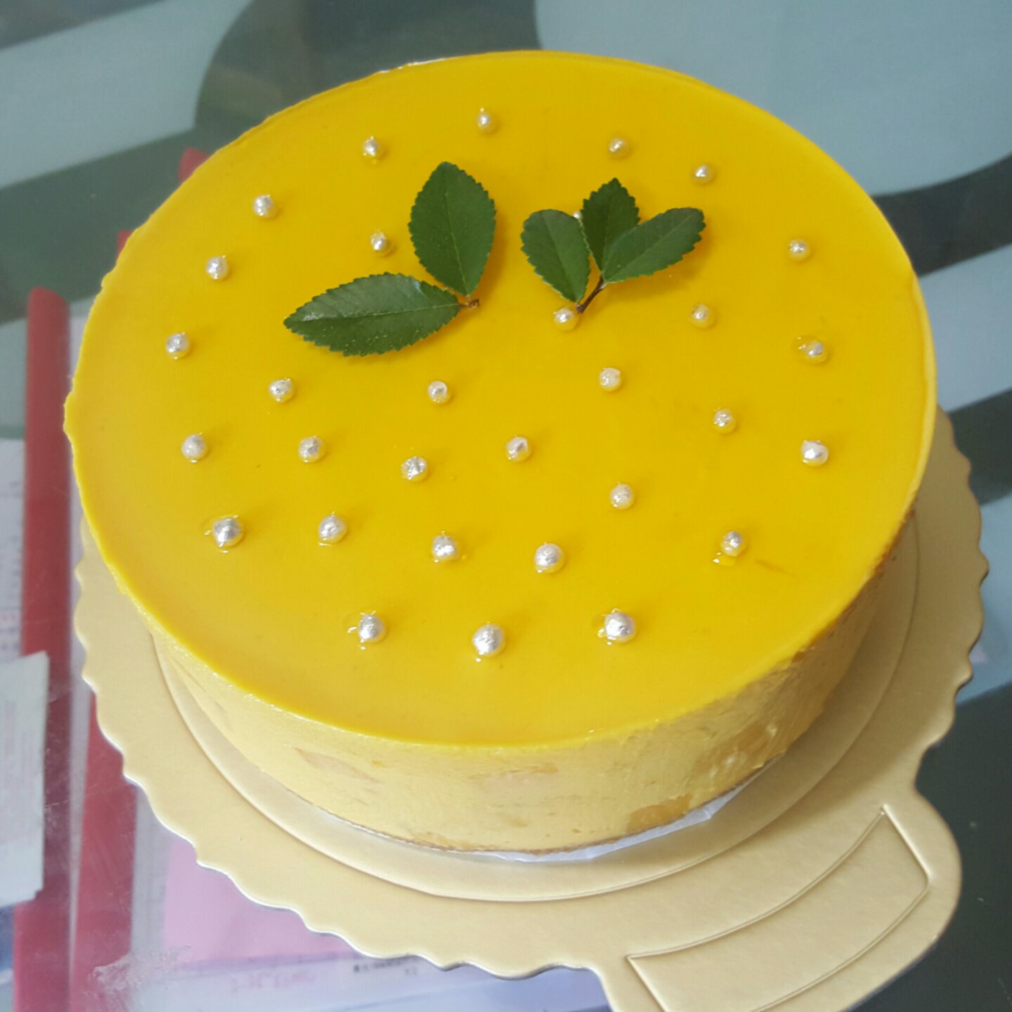 【视频】芒果慕斯（6寸） | 含镜面果胶配方