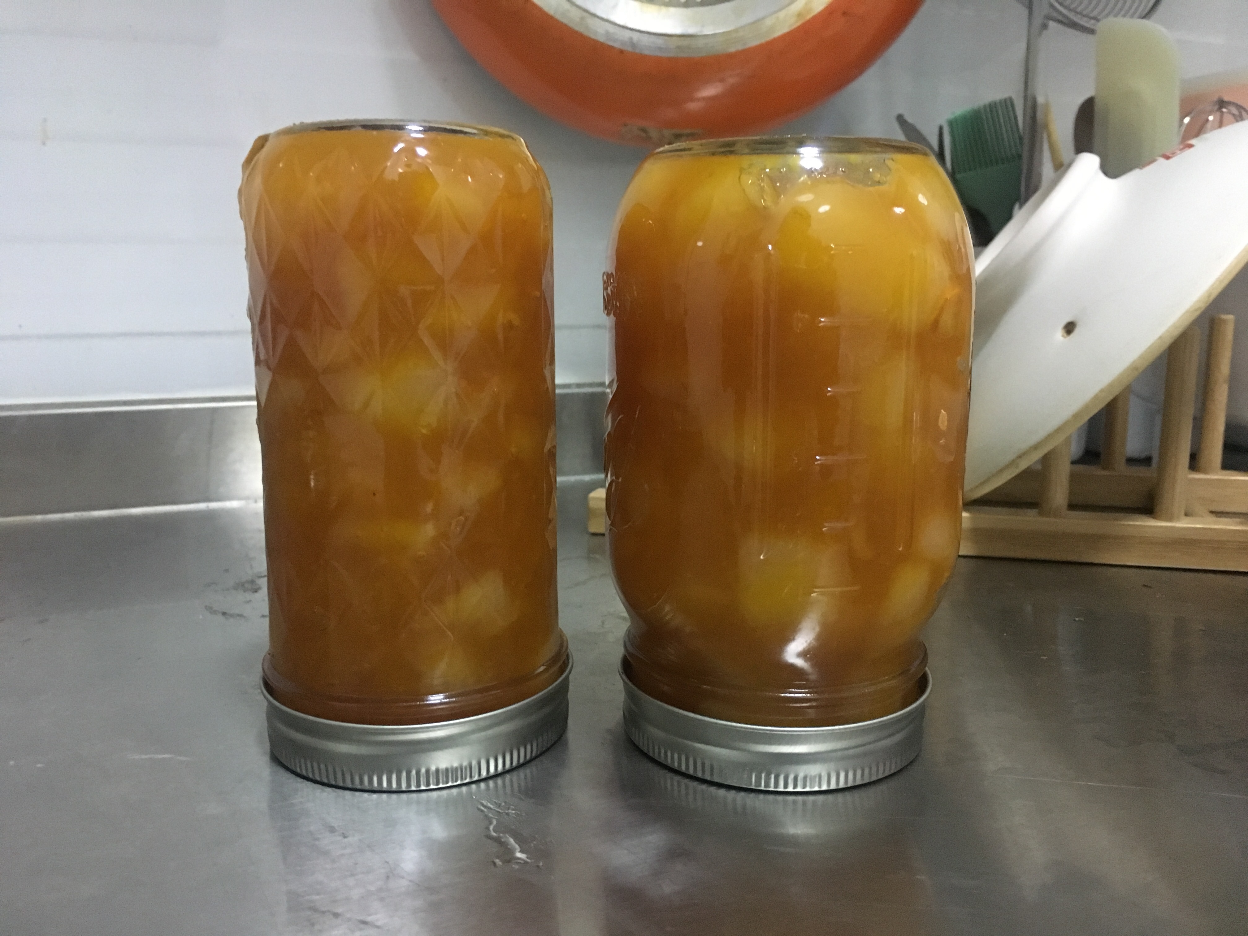 芒果桃子果酱的做法