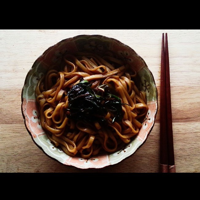 黄磊版葱油拌面