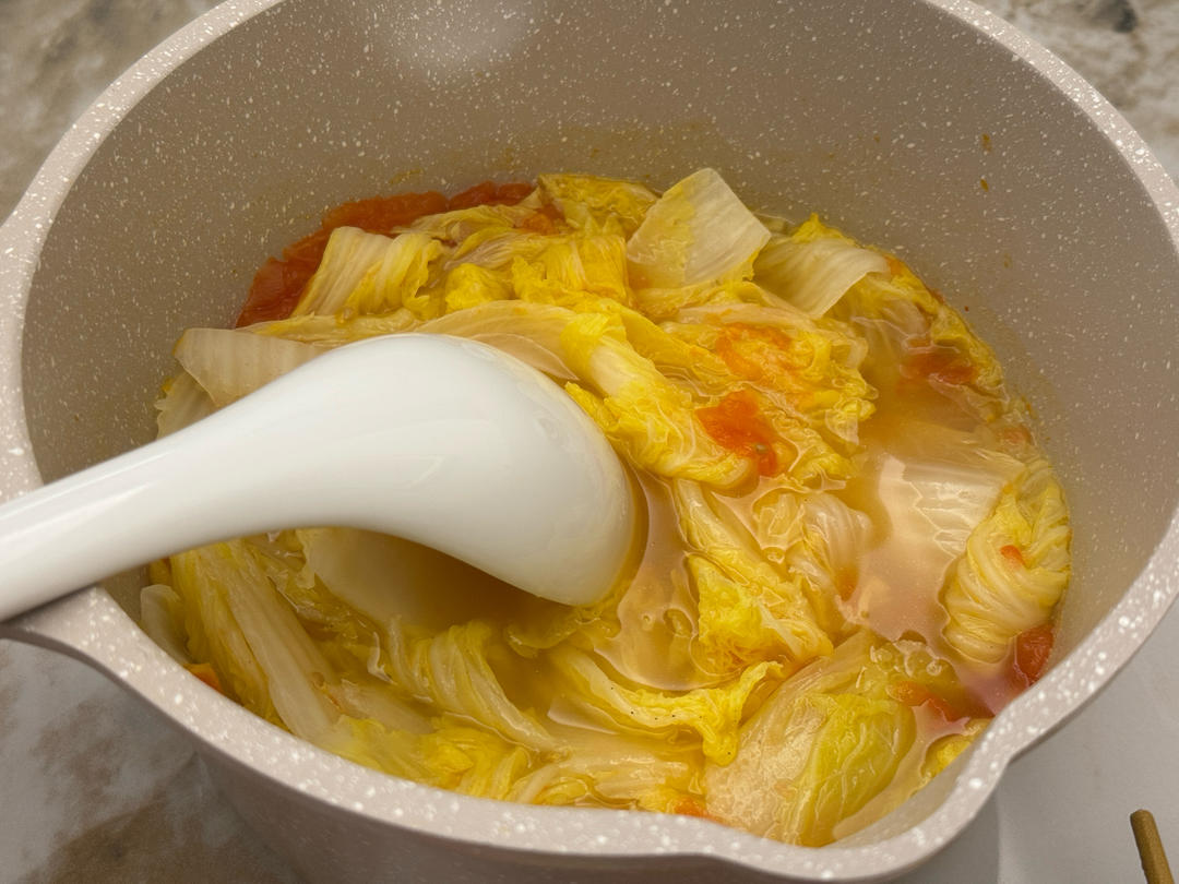 【生酮】番茄白菜汤