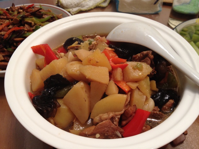 鸡块烧土豆