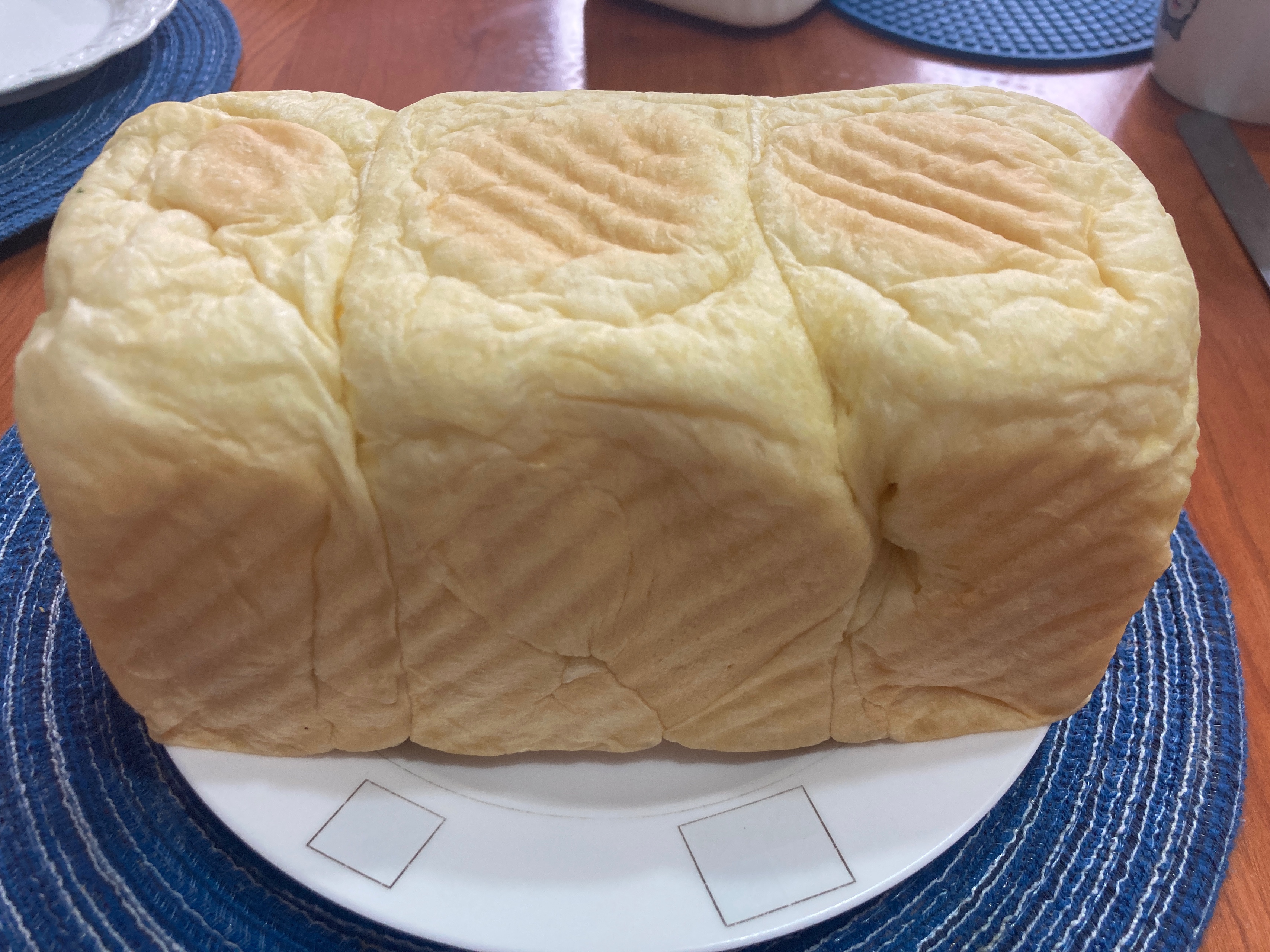 【北海道吐司】松下面包机揉面+烤箱烤面包