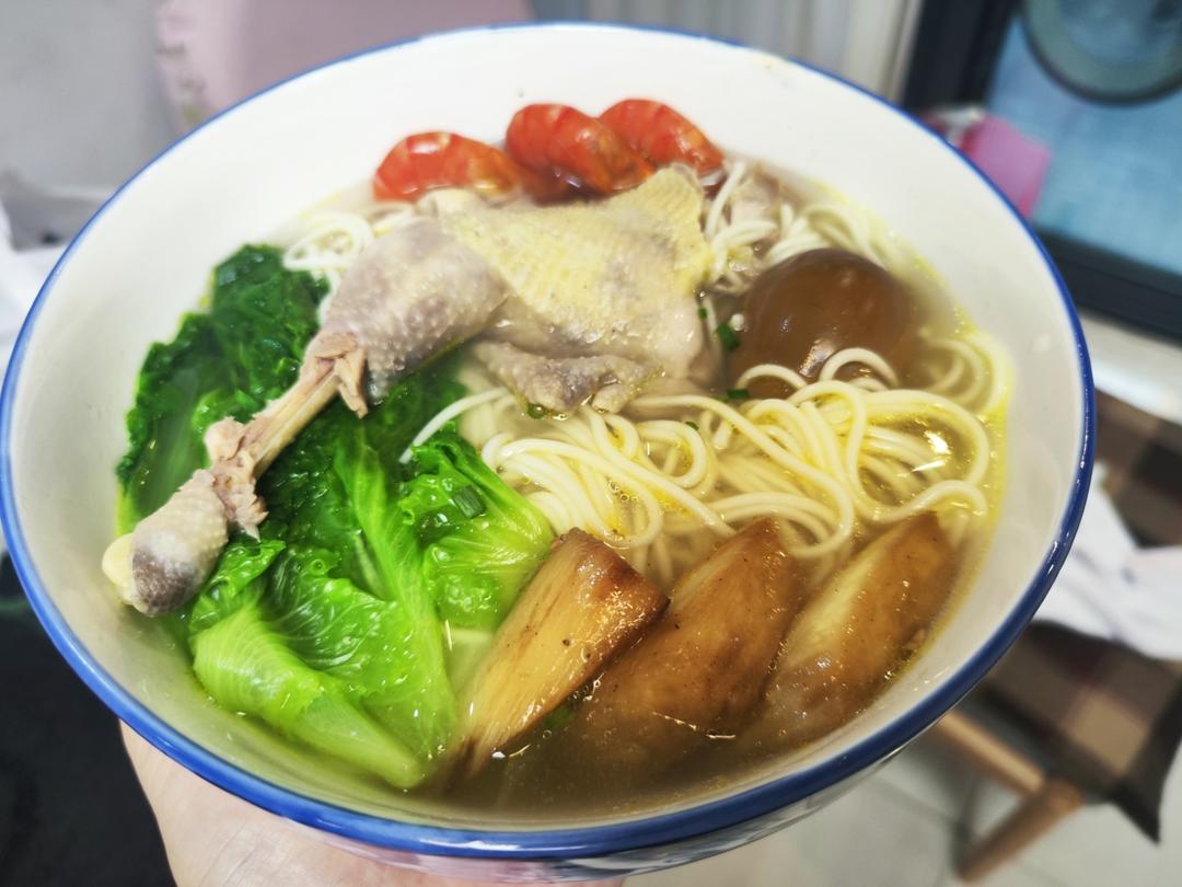 超美味快手鸡丝汤面