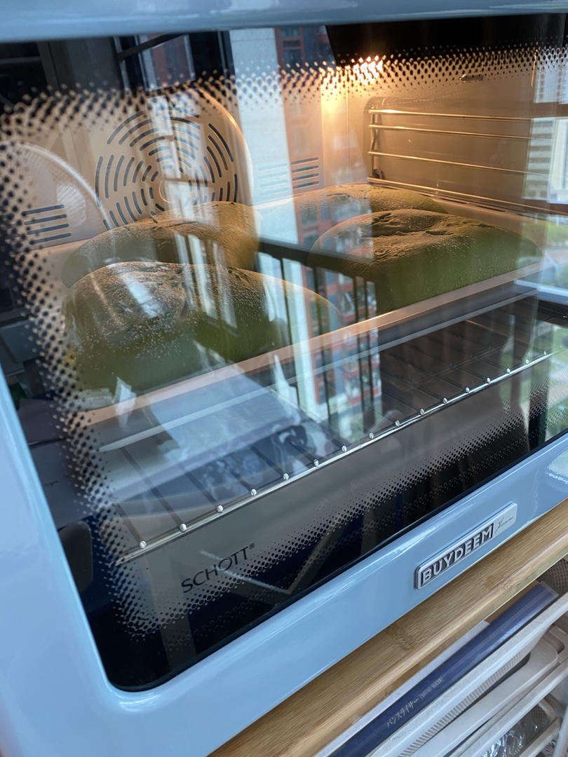 抹茶芋泥麻薯软欧包🍃夏日小清新