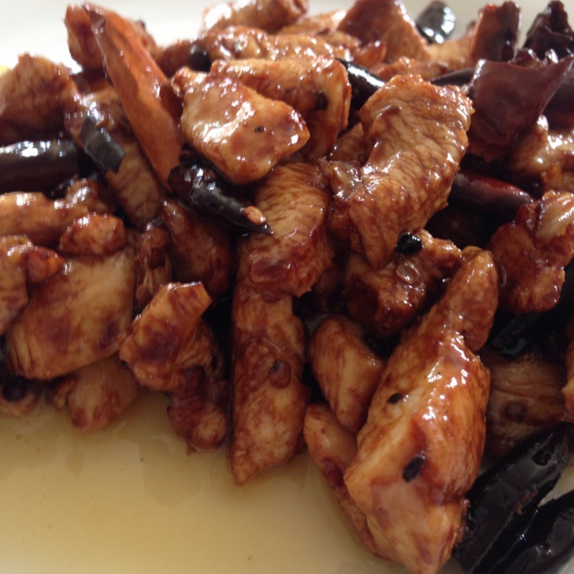 椒麻辣子鸡丁