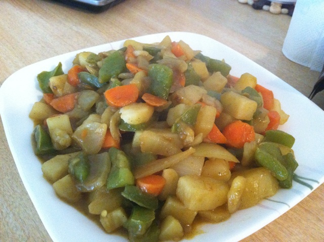 美味咖喱鸡饭