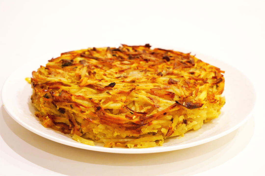 瑞式煎土豆［Giant potato rosti］的做法